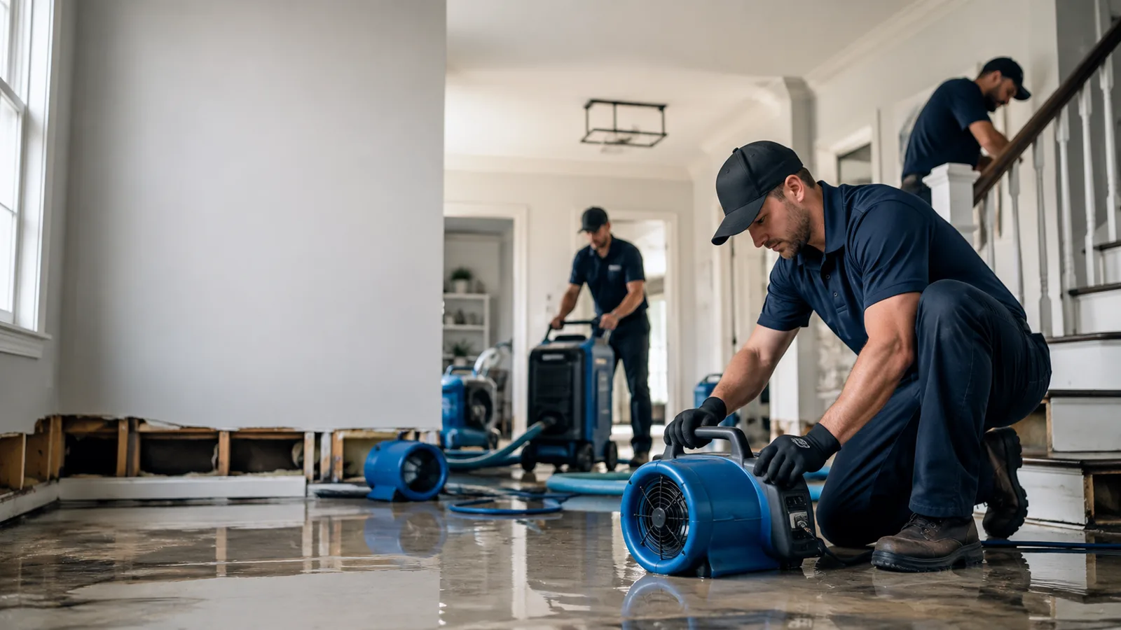 Water Damage Restoration in Industry, TX near me